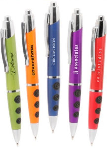 Pens: Full Color Spiral Push Top Pens